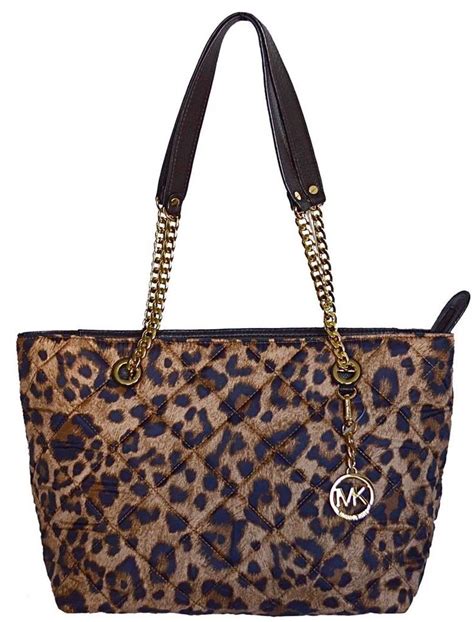 michael kors leopard bags|michael kors leopard wristlet.